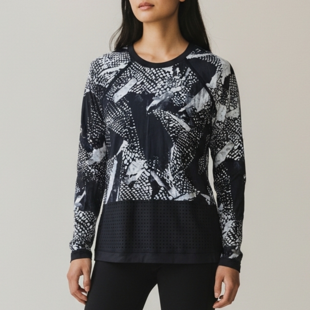 Lululemon Vent It Long Sleeve Static Mist